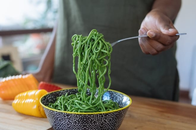 green pasta 2